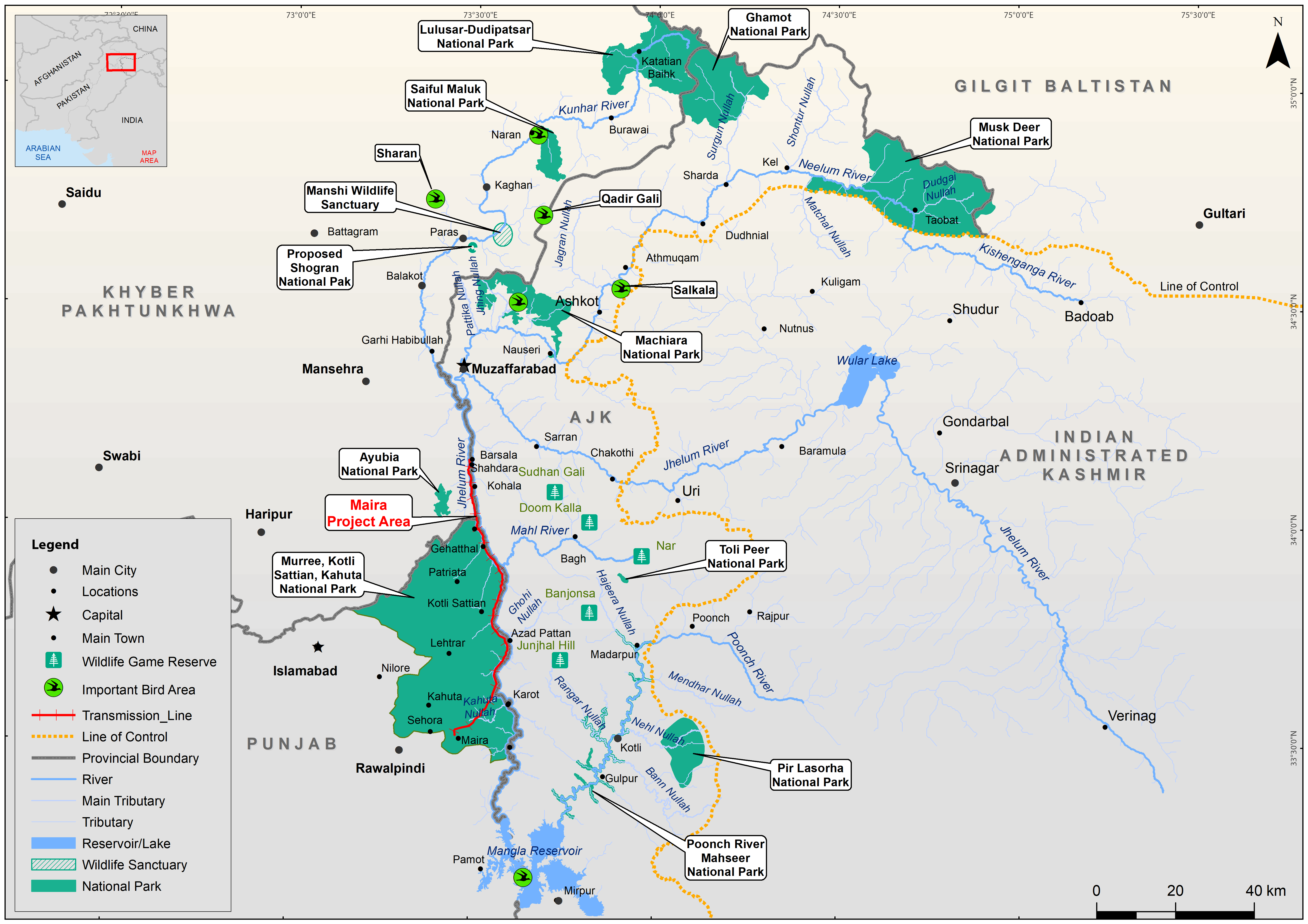 Protected Areas Mapping