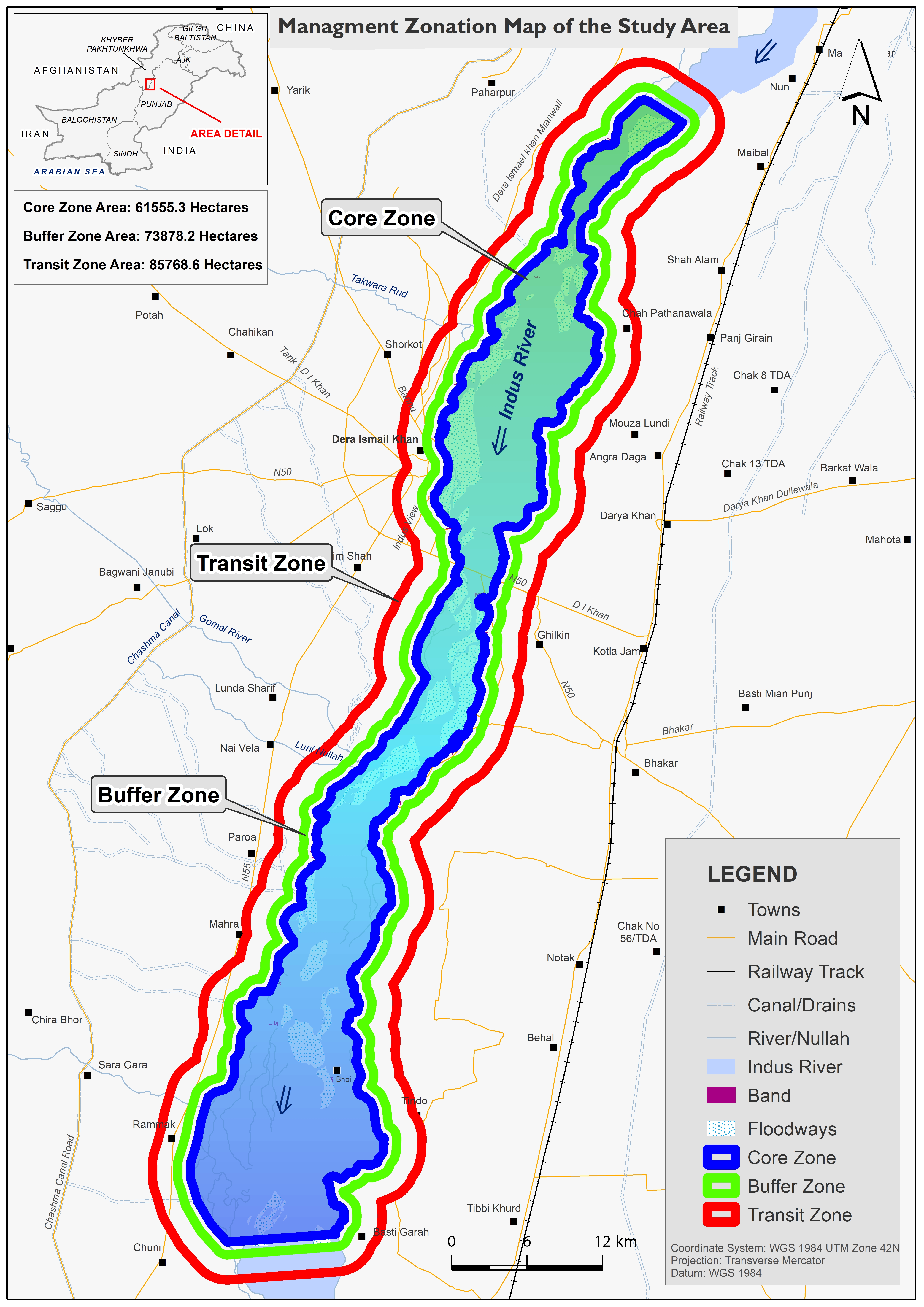 Study Area Delineation Map